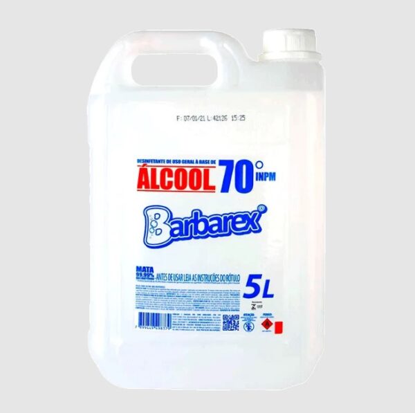 10 Álcool 70 5L - Barbarex